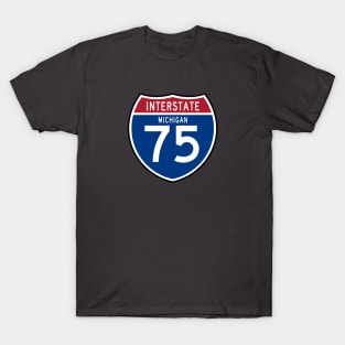 Interstate 75 - Michigan T-Shirt